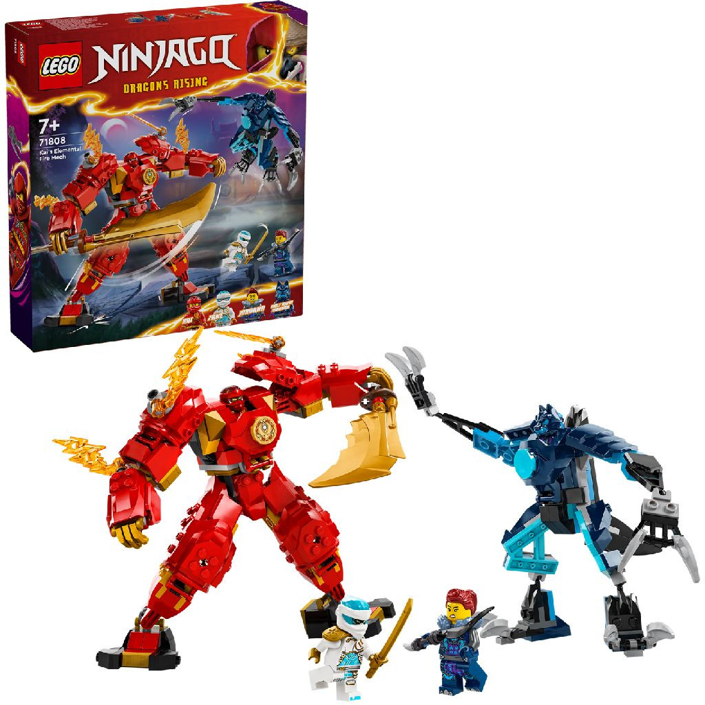 LEGO 71808 NINJAGO - Kai's Elementaire Vuurmecha