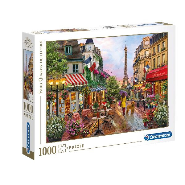 Clementoni Puzzel - Flowers In Paris - 1000 Stukjes