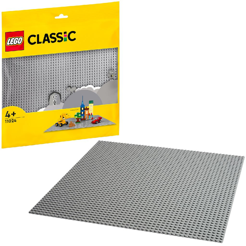 LEGO 11024 Classic - Bouwplaat - Grijs