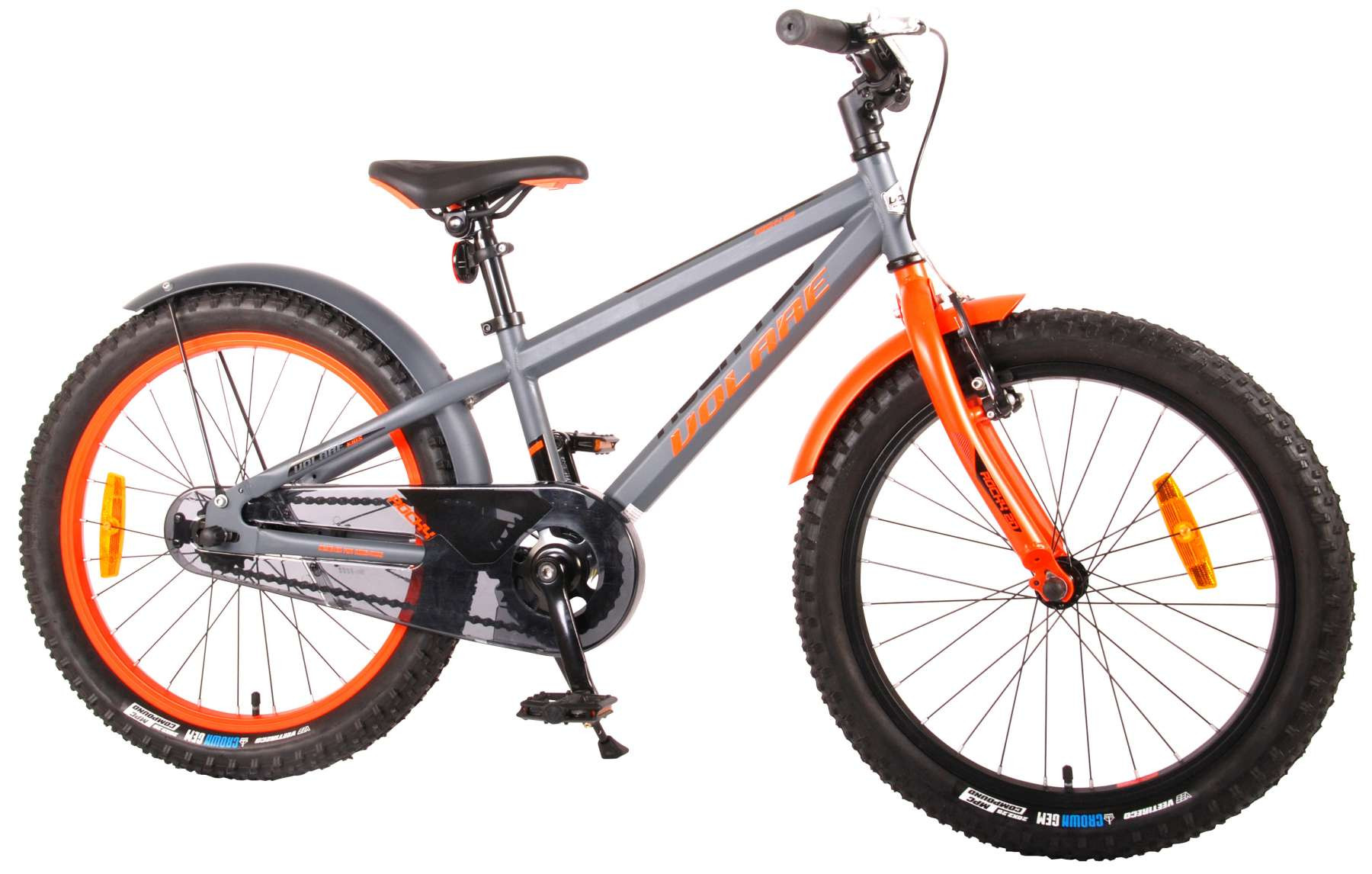 Volare Rocky Kinderfiets - 20 Inch - Grijs - Prime Collection