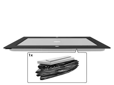BERG Trampoline Beschermrand Ultim Elite - Regular - 500 x 300 cm - Grijs
