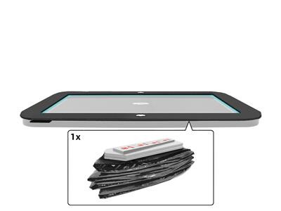 BERG Trampoline Beschermrand Ultim Elite - Flatground - 500 x 300 cm - Grijs