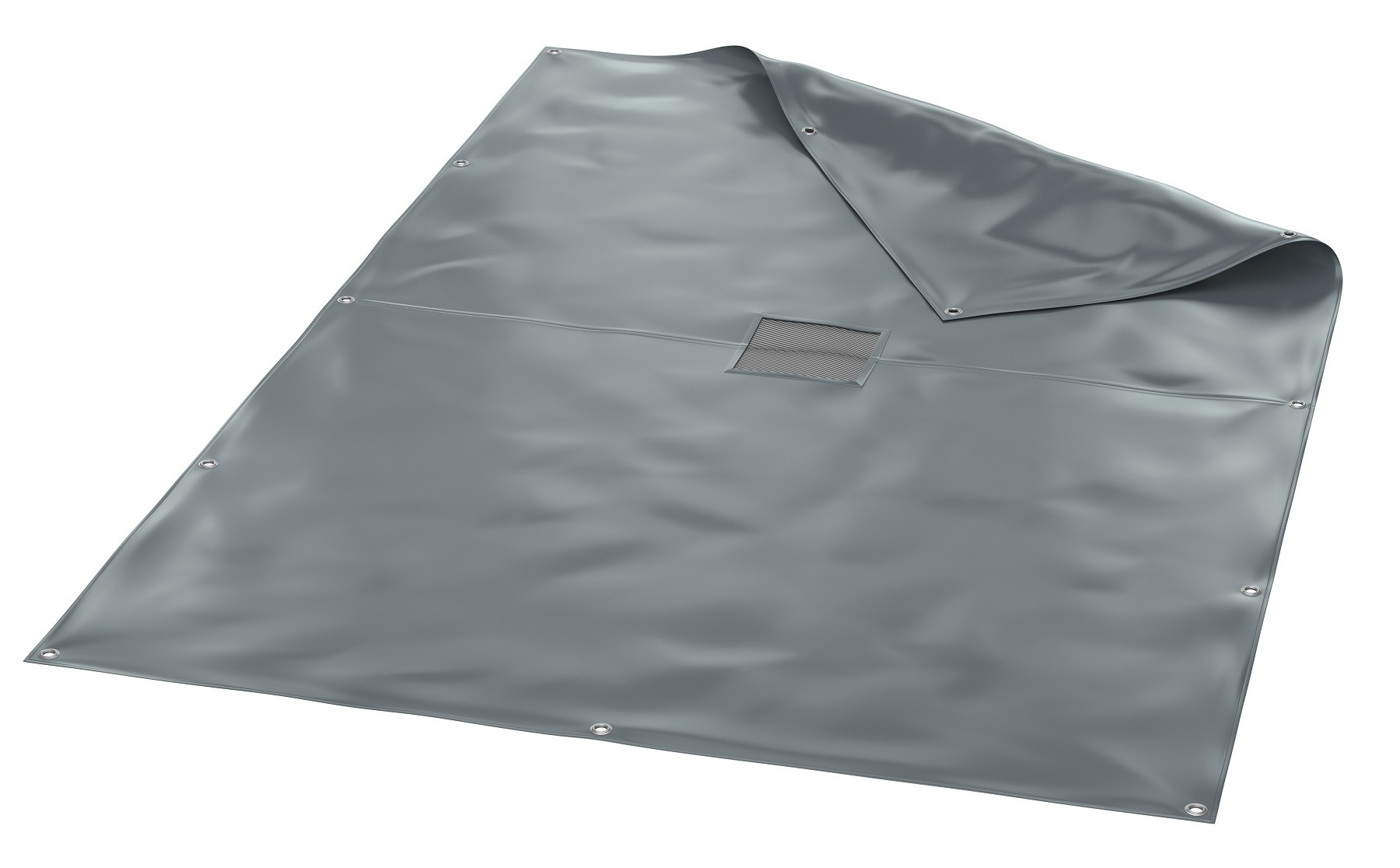 Akrobat Trampoline Afdekhoes - Flat to the Ground - 430 x 305 cm - Antraciet