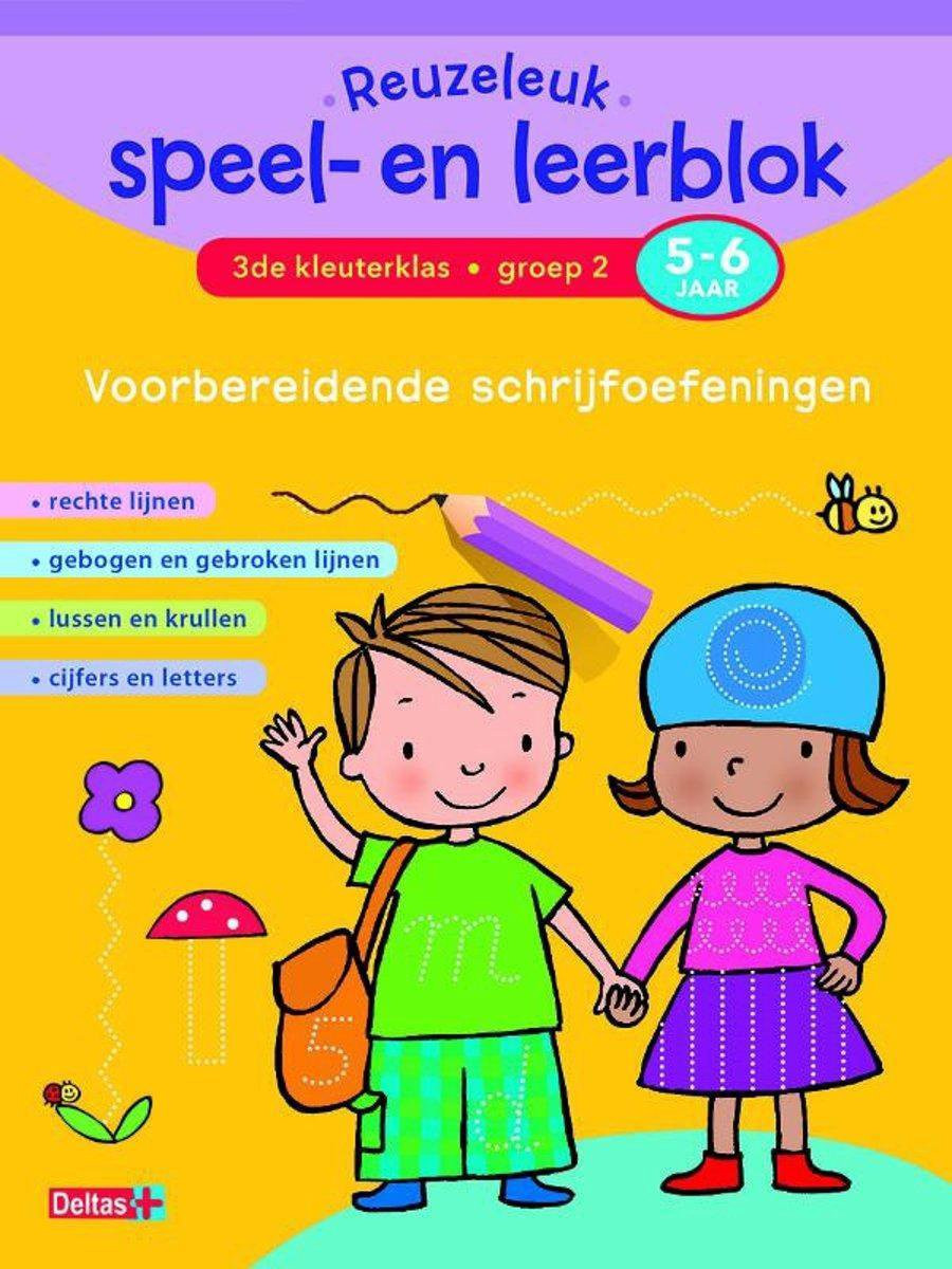 Speel- en Leerblok 5-6 Jaar - Voorbereidende Schrijfoefeningen 