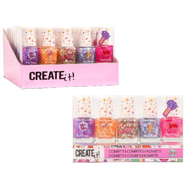 Create It! Nagellak Confetti 5-Pack