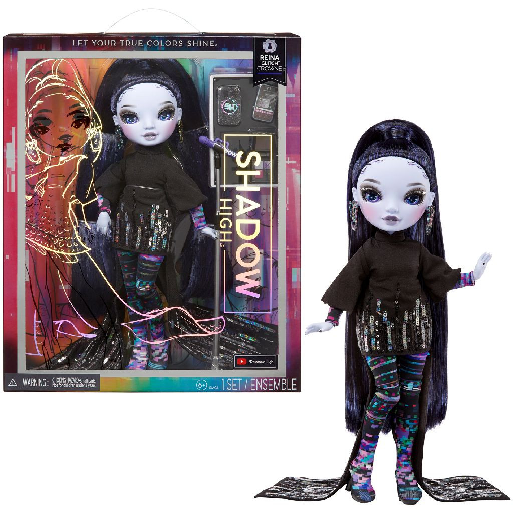 Rainbow High - Shadow High 2 - Reina Glitch Crowne - Modepop