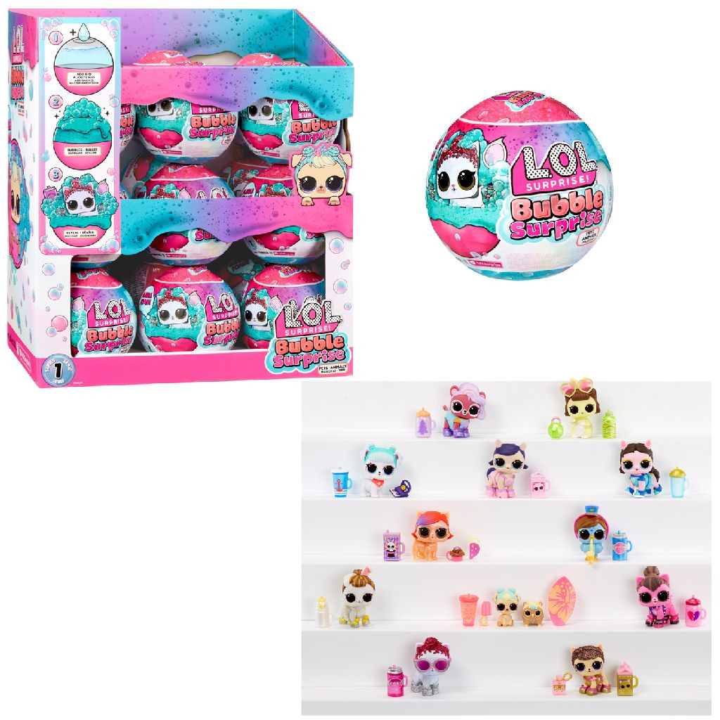 L.O.L. Surprise! Bubble Surprise Pets - Minipop - Prijs per Stuk