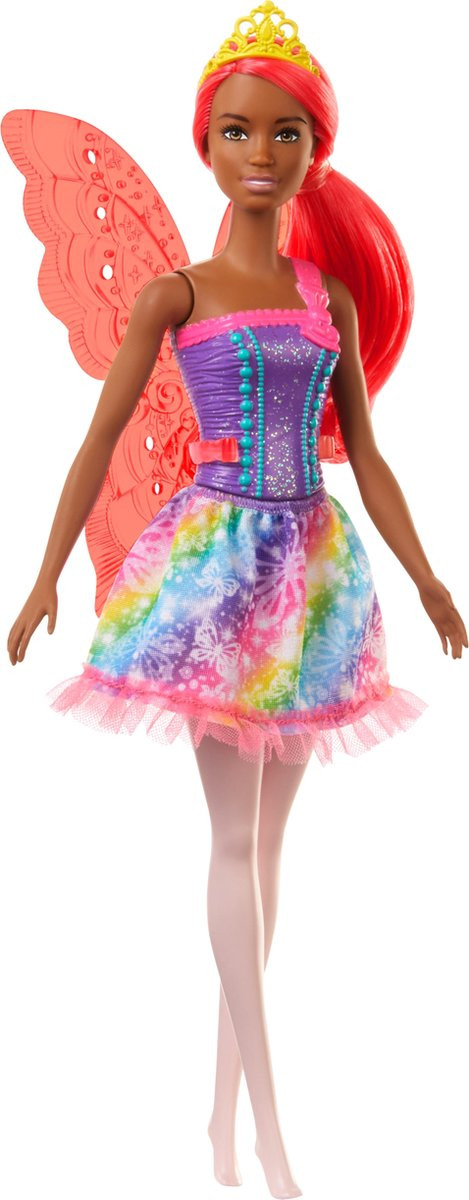 Barbie Dreamtopia Fee - Gele Kroon - Barbiepop - Modepop