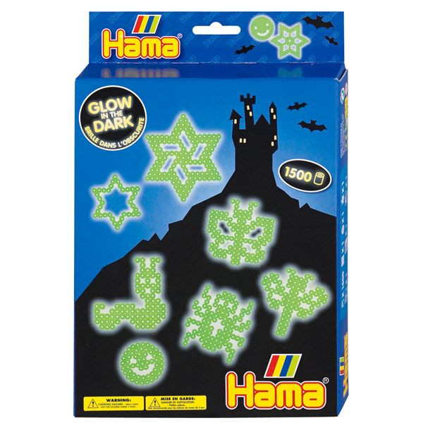 Hama Strijkkralen Glow In Dark 1500 Stuks
