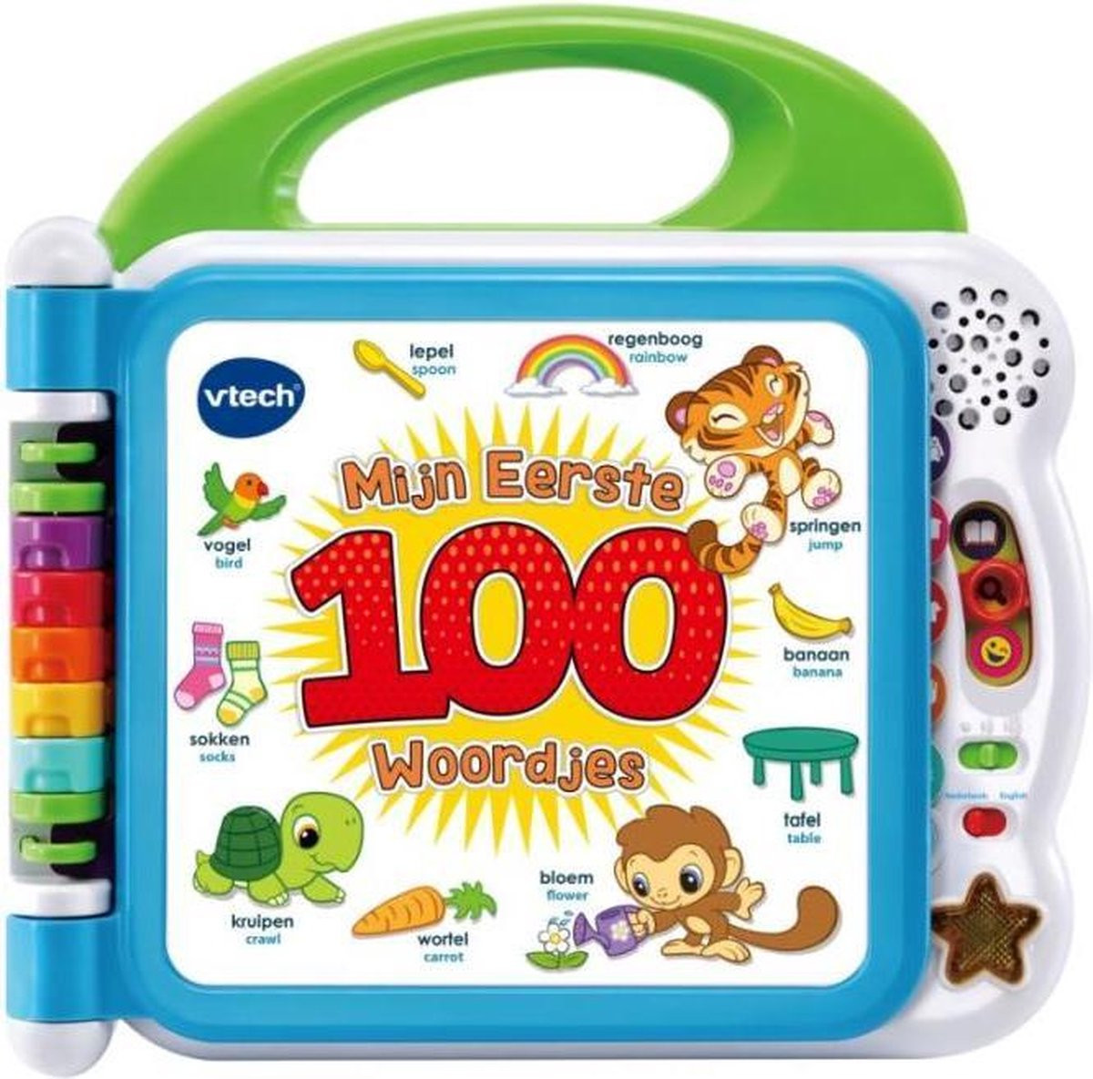 VTech Baby Mijn Eerste 100 Woordjes - Interactief Boek