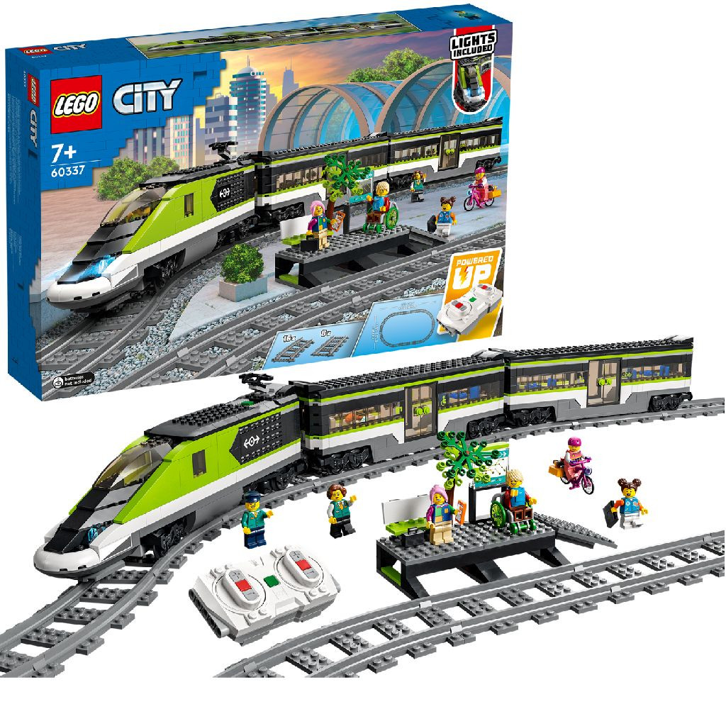 LEGO 60337 CITY - Passagierssneltrein - Trein