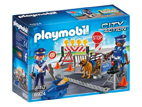 6924 PLAYMOBIL City Action - Politie Wegversperring
