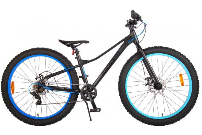 Volare Gradient Kinderfiets - 26 Inch  - Zwart / Blauw - 7 Versnellingen - Prime Collection