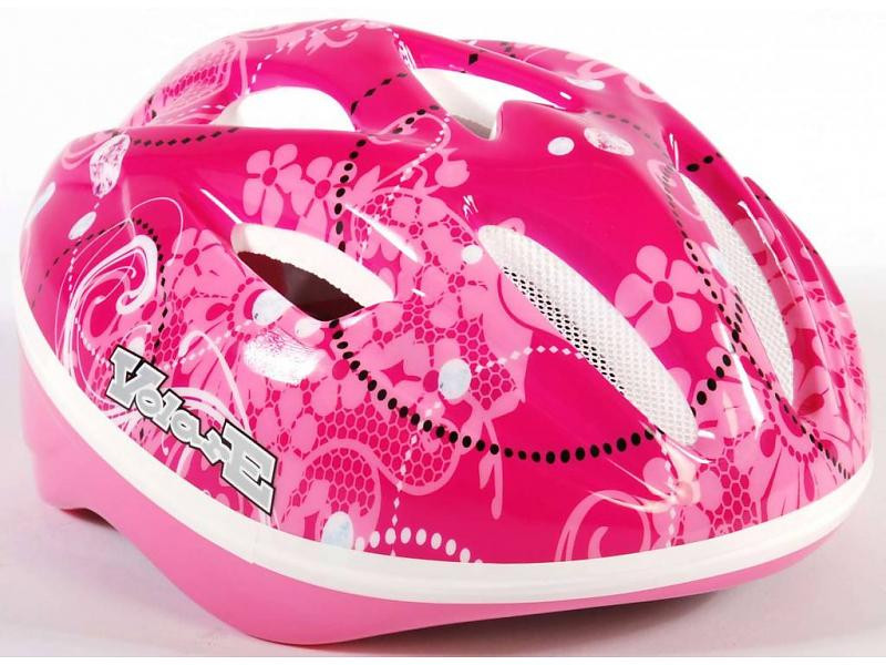 Volare Roze 51/55 cm - Deluxe - Fiets / Skate Helm