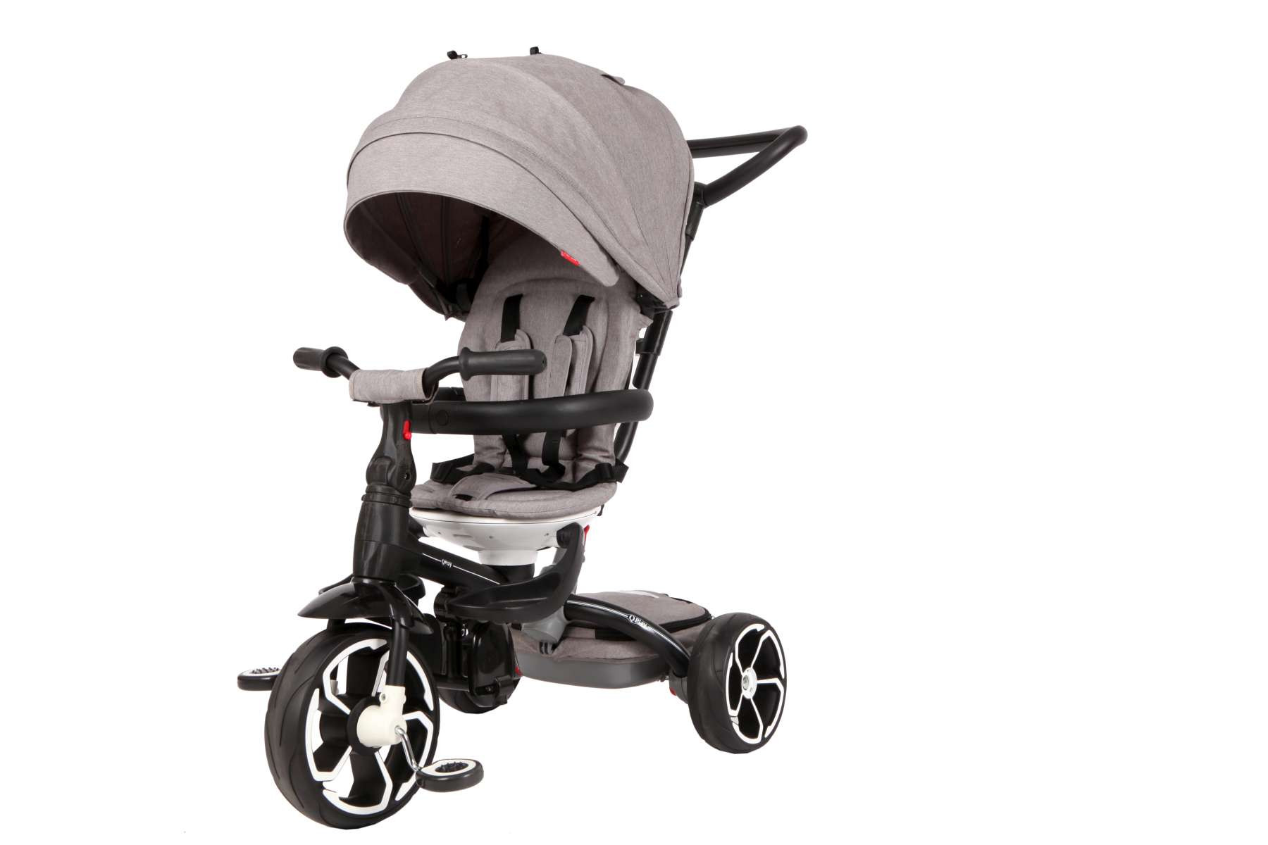 Qplay Driewieler Prime 6 in 1 - Grijs