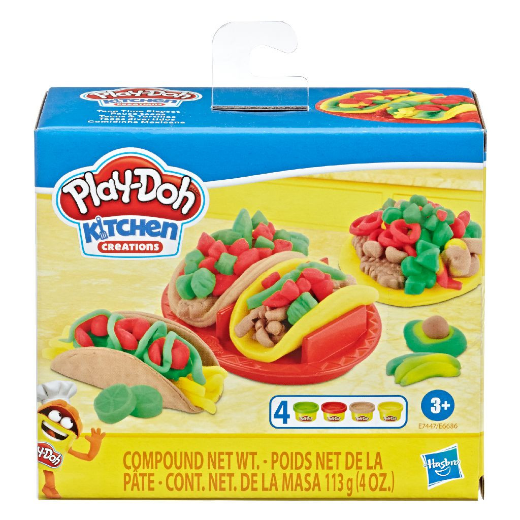 Play-Doh Kitchen Creations Taco Time - Speelklei - Speelset