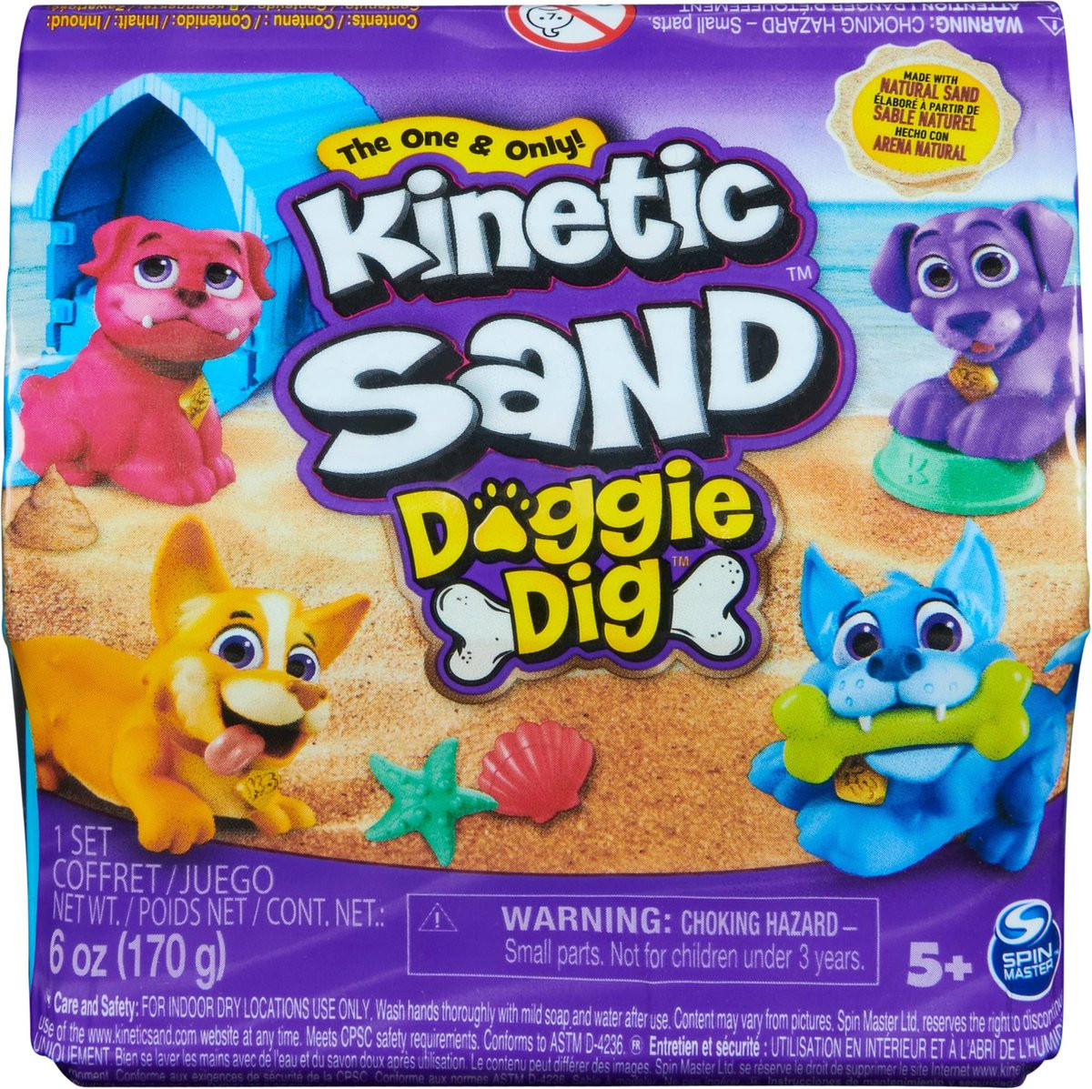 Kinetic Sand Doggie Dig - Speelzand