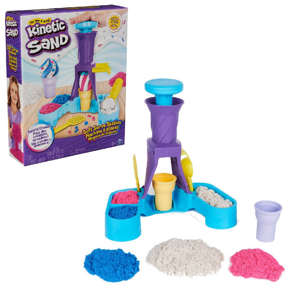 Kinetic Sand - Softijsjes Speelset - Speelzand