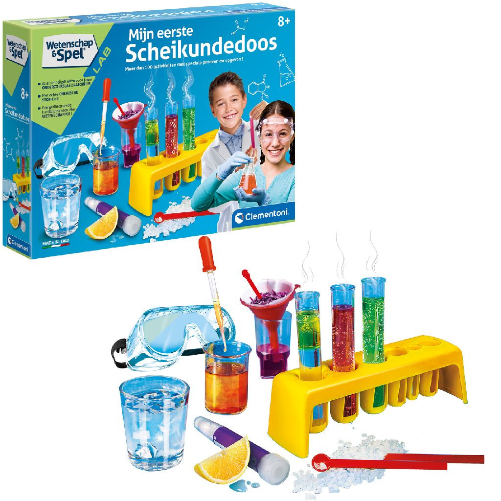 Clementoni Chemieset - Mijn Eerste Scheikundedoos