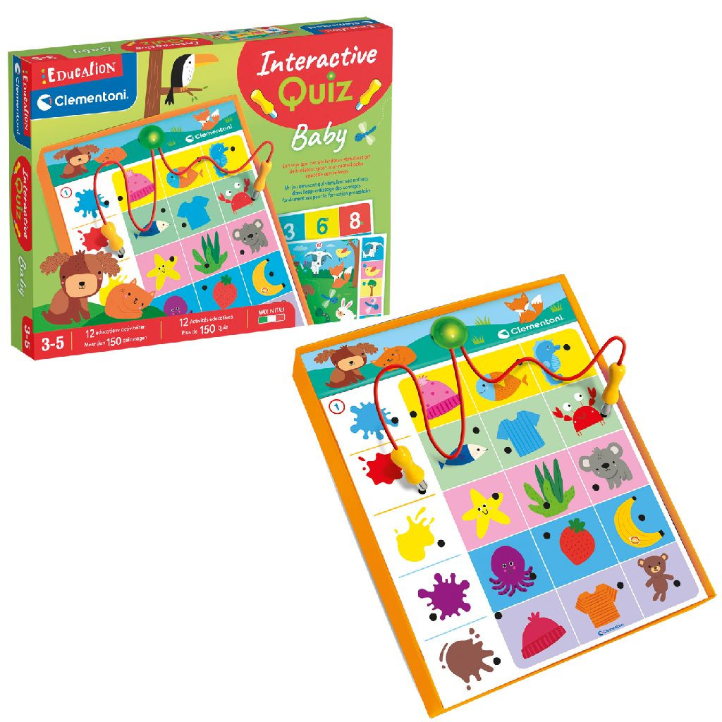 Clementoni Interactive Pre-School Quiz