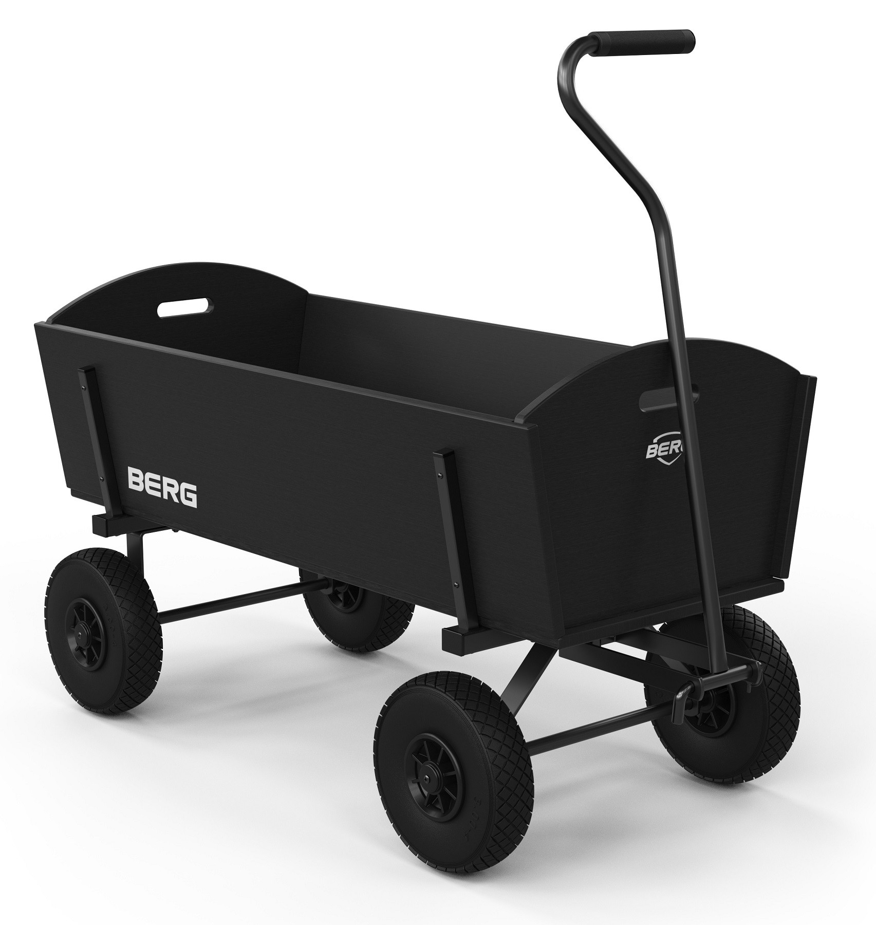BERG Bolderkar / Bolderwagen / Beach Wagon L - Zwart