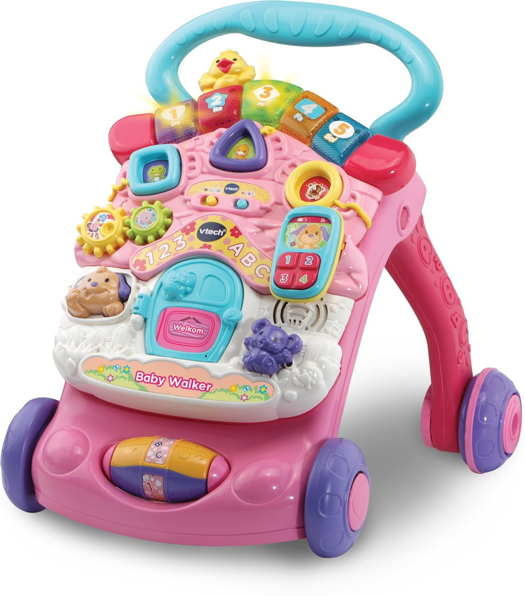 VTech Baby Walker Roze - Loopwagen