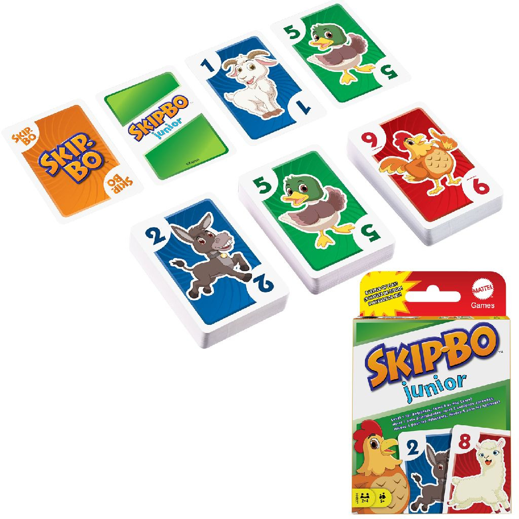 Skip-Bo Junior - Kaartspel - Kinderspel