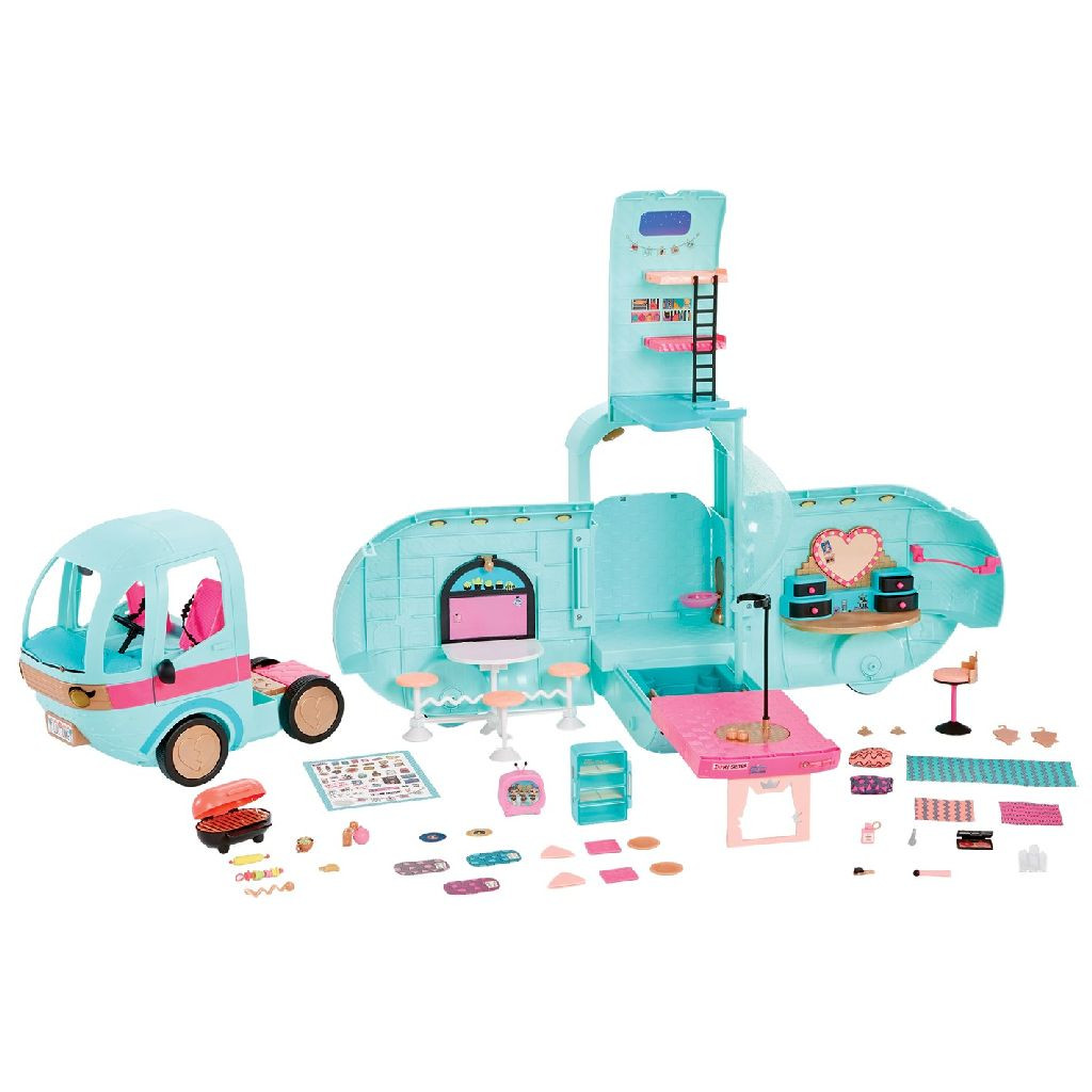 L.O.L. Surprise! OMG Glam & Go Glamper  - Blauw