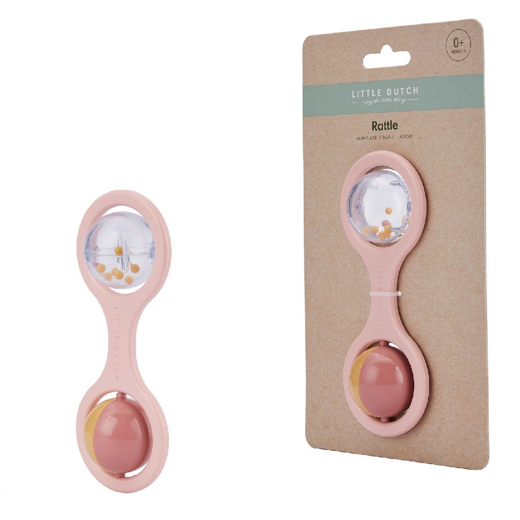 Little Dutch Bal Rammelaar Roze