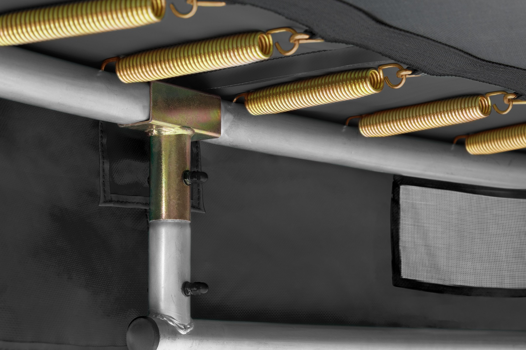 Salta Trampoline Premium Ground met Veiligheidsnet 251 cm - Zwart