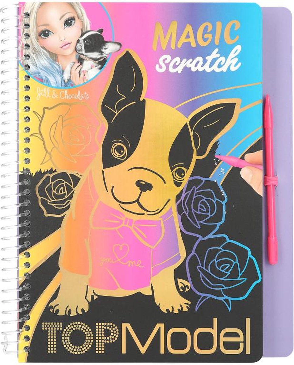 TOPModel Magic Scratch Boek