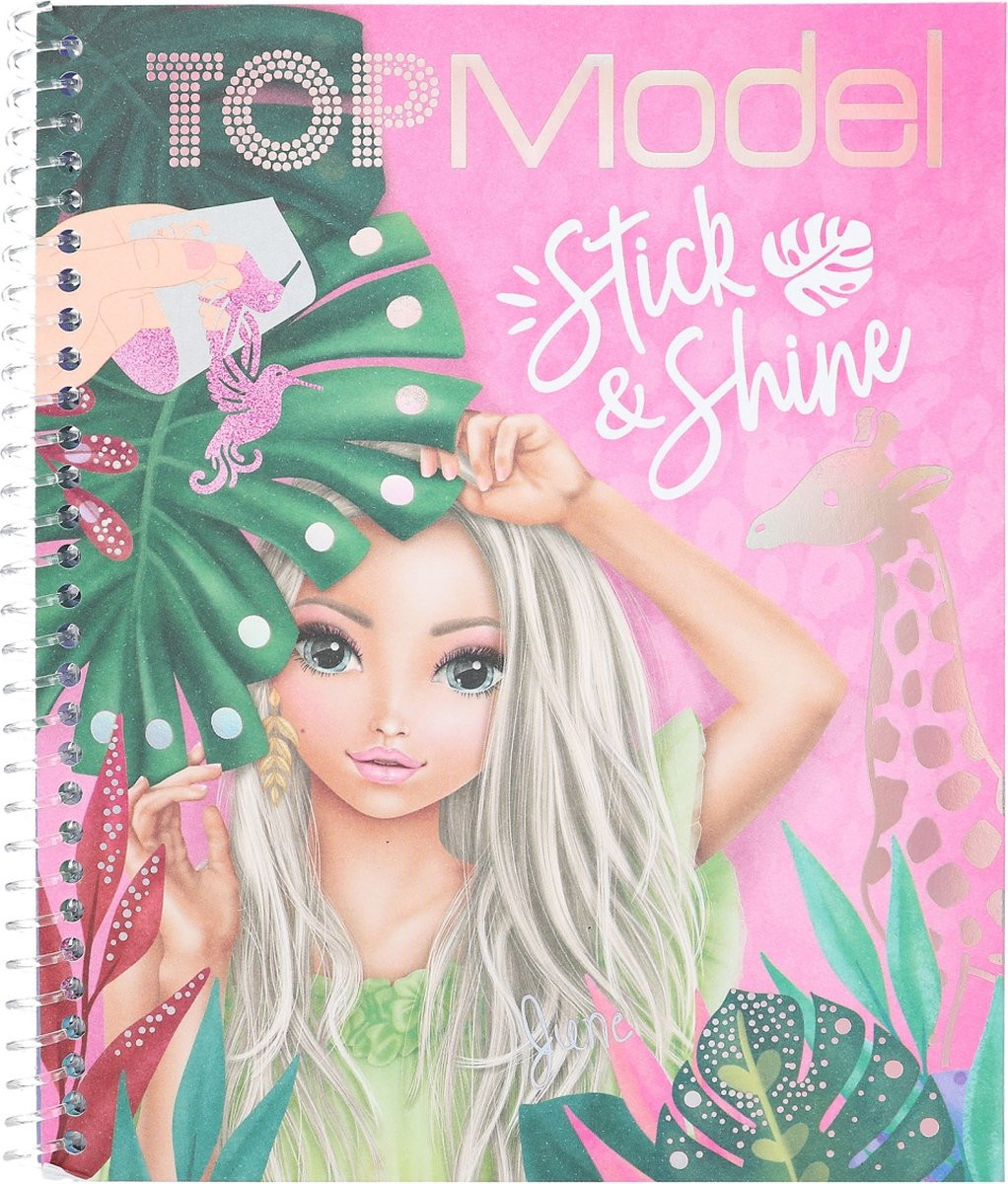 TOPModel Kleurboek Stick & Shine