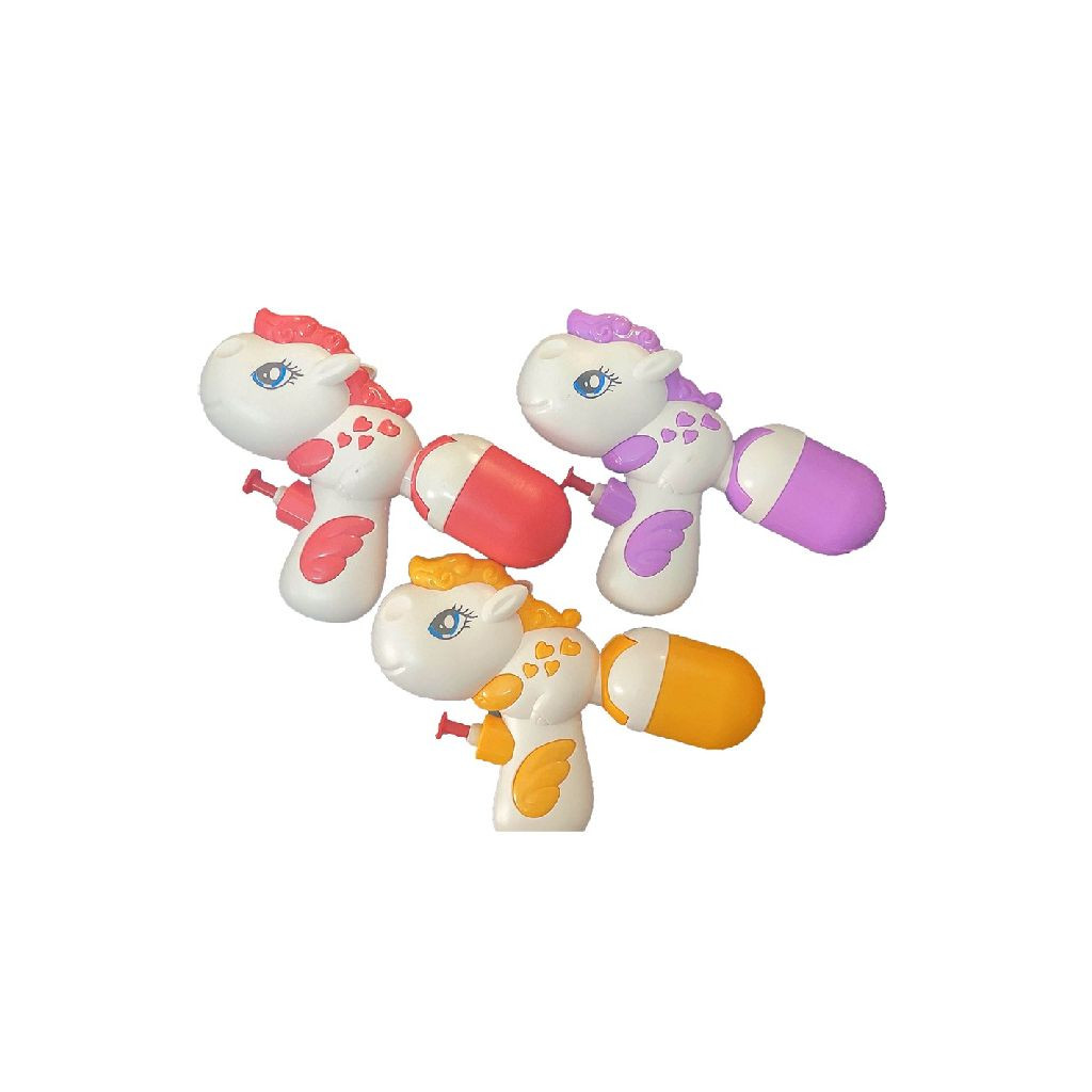 Mini Waterpistool Paard - 15 cm - Assortiment - Prijs per stuk