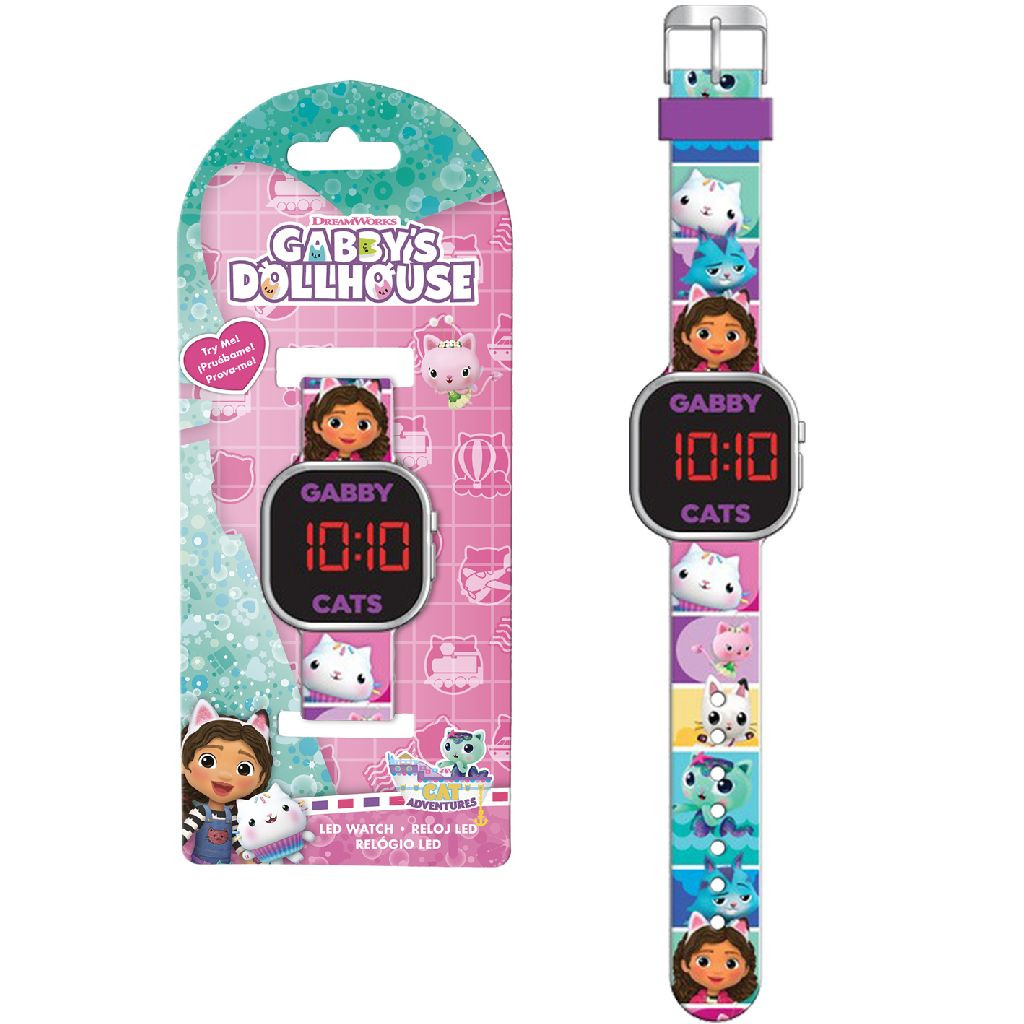Gabby Clubhouse Led Horloge