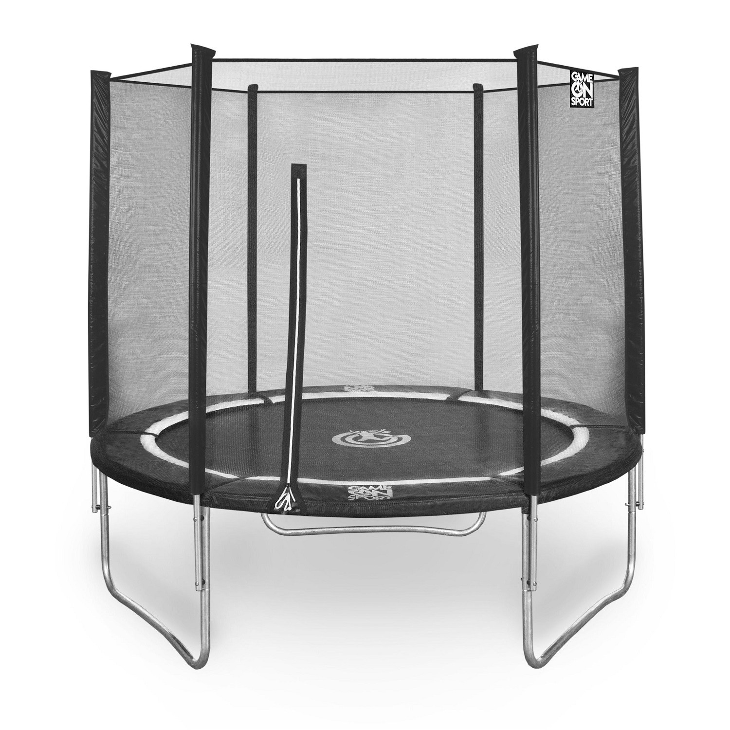 Game on Sport Jumpline Trampoline met Veiligheidsnet 183 cm (6ft) - Zwart