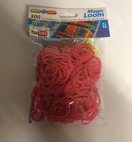 Magic Loom Uni kleur roze 300 stuks
