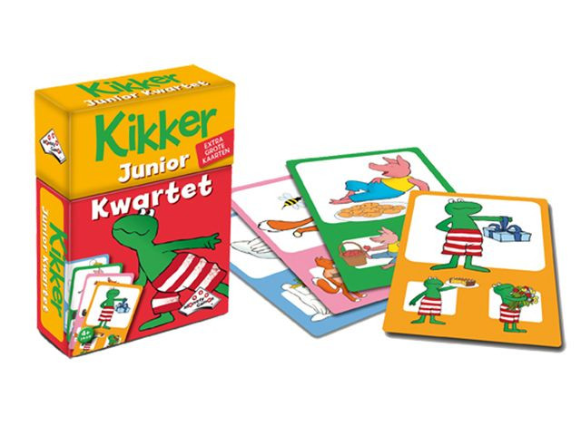 Kwartet Kikker - Kaartspel