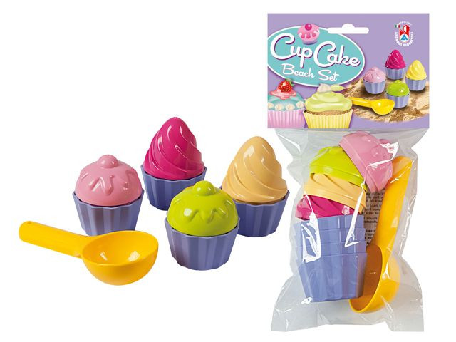 Zandvormen Cup Cake 9 Dlg.