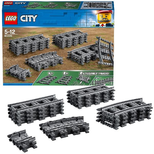60205 LEGO City Rails Treinrails