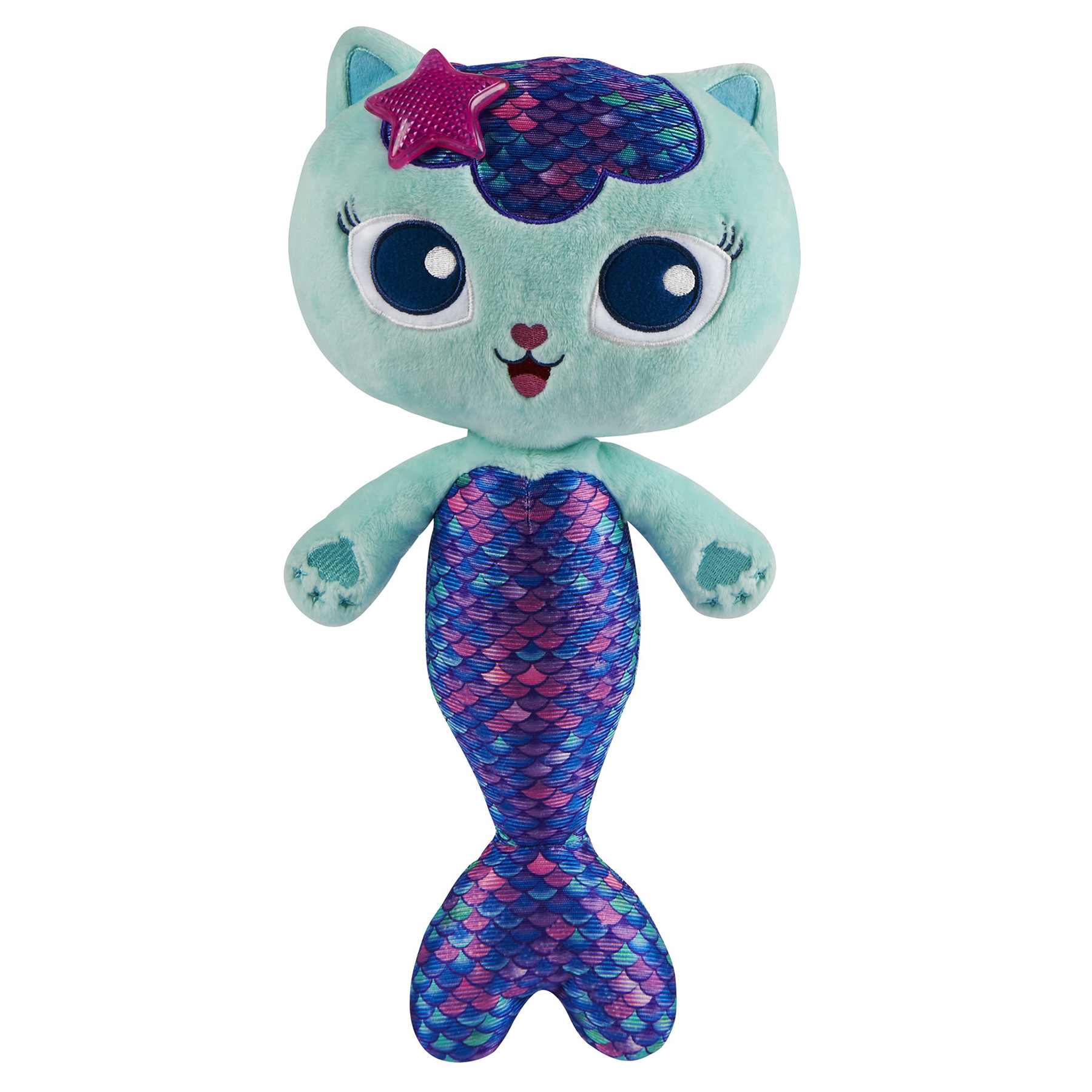 Gabby's Dollhouse Meerminkat Interactief - Knuffel - 33 cm