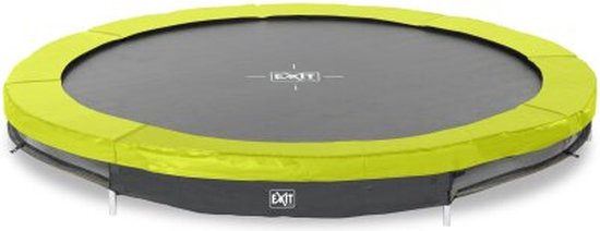 EXIT Trampoline Beschermrand - Silhouette - 305 cm - Groen - Geschikt voor Inground