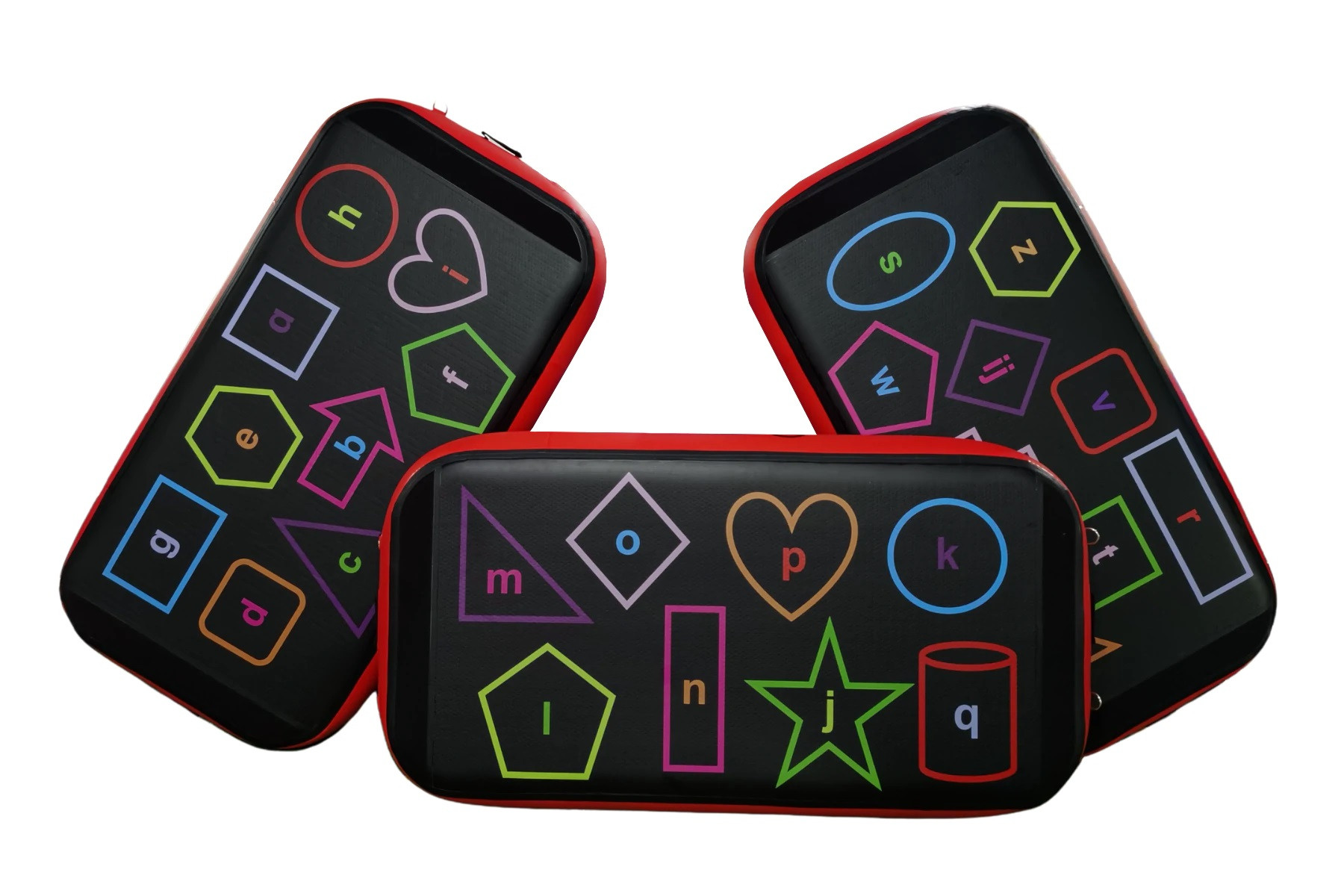 12SPRINGS/Kleuren Turnen 3 Airboxen Full Colour Alfabet & Vormen