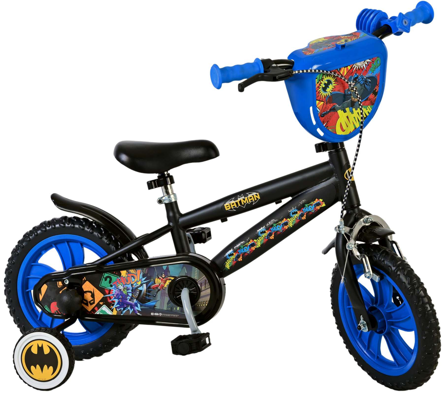 Volare Batman Kinderfiets - 12 Inch - Zwart
