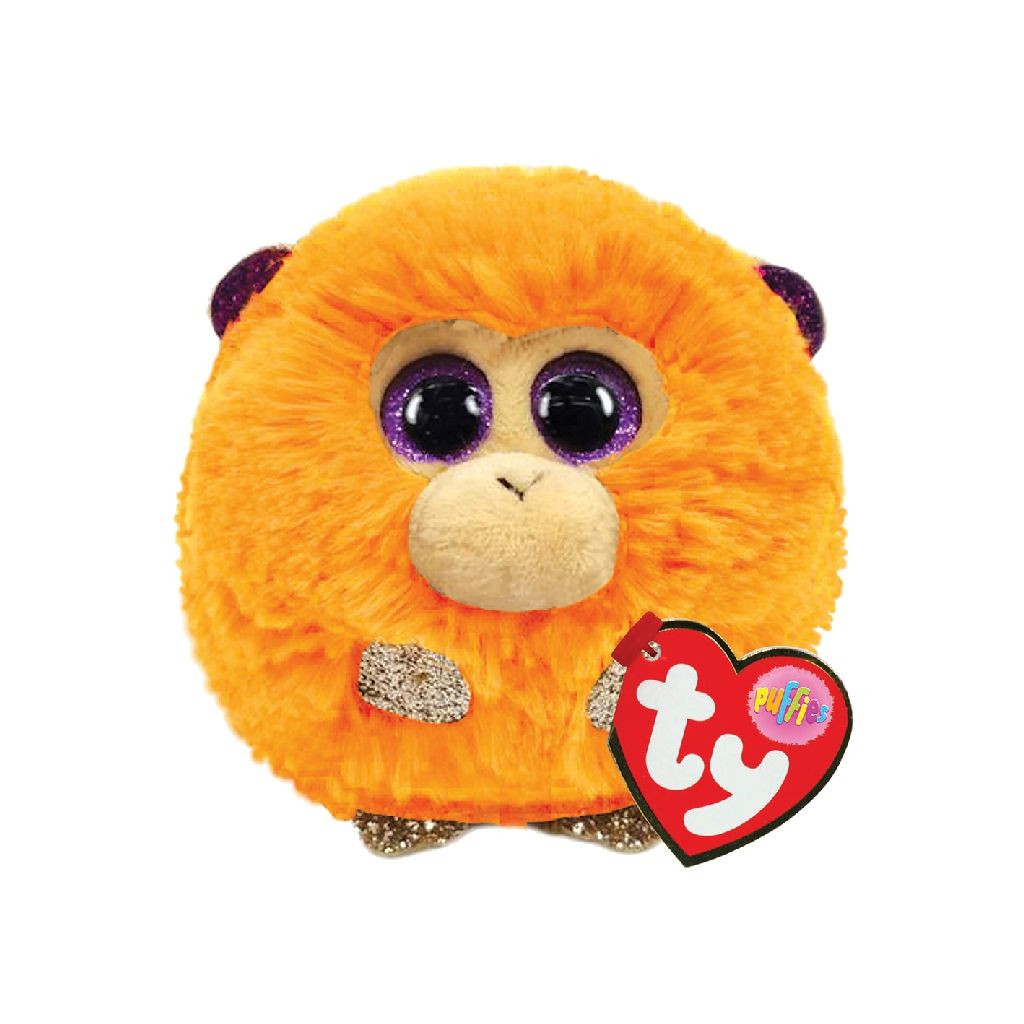 Ty Teeny Puffies - Coconut Monkey - 10 cm - Knuffel