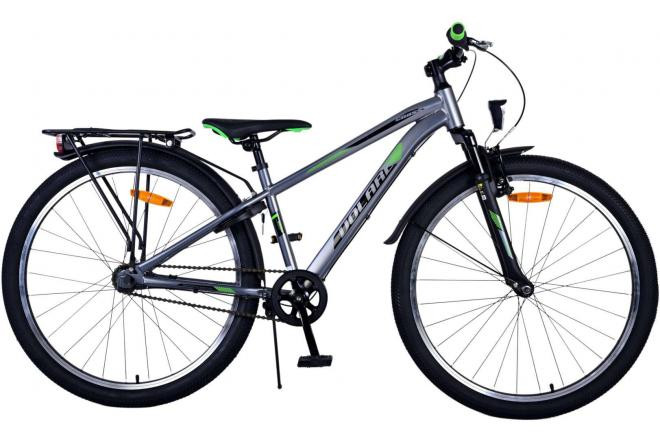 Volare Cross Kinderfiets - 26 Inch - Donker Grijs - 3 Versnellingen - Handrem & Terugtraprem