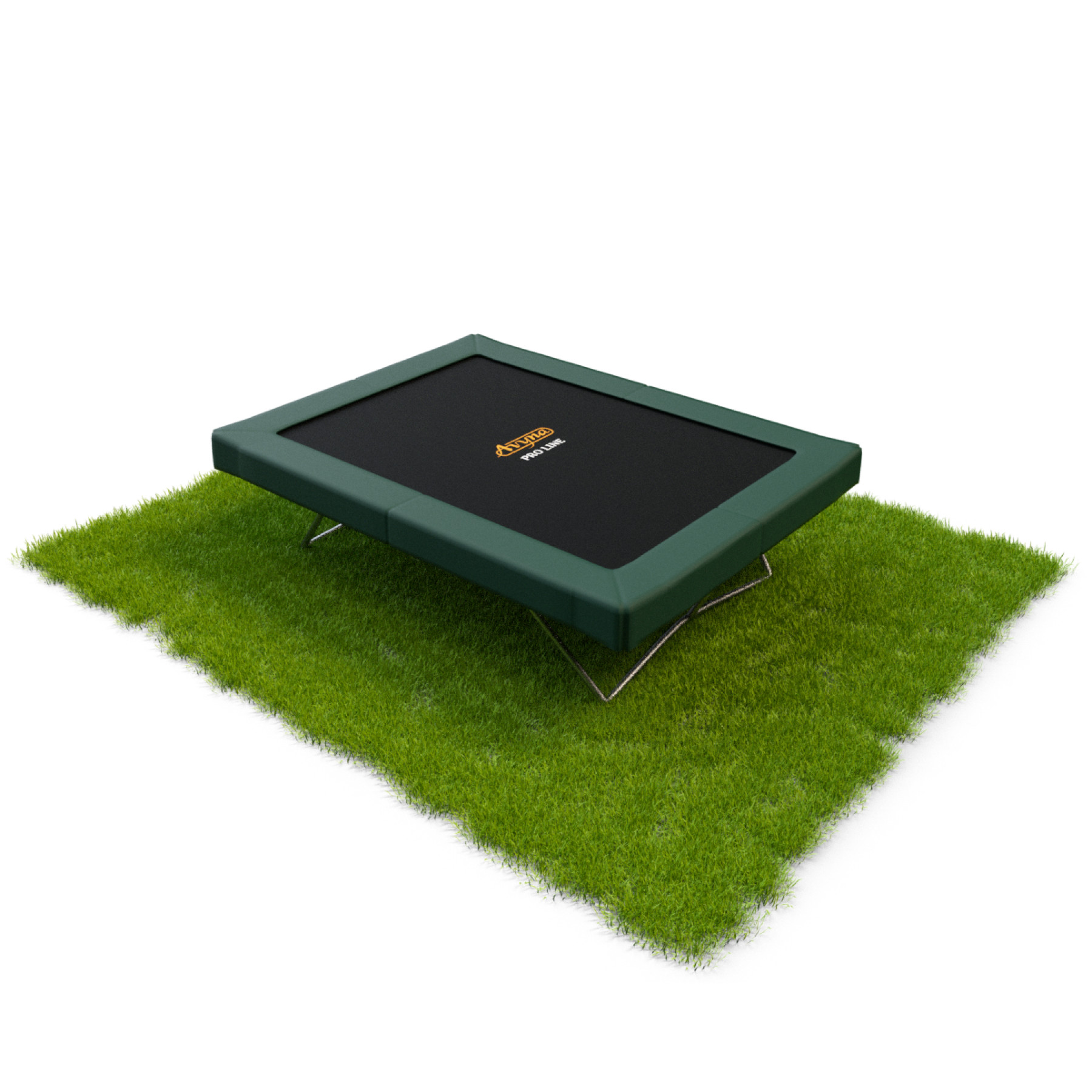 Avyna Pro-Line Trampoline - 275 x 190 cm (213) - zonder veiligheidsnet - Groen