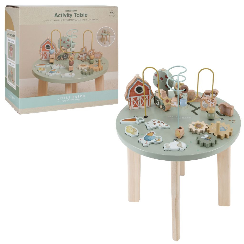 Little Dutch Little Farm - Activiteitentafel - Hout FSC