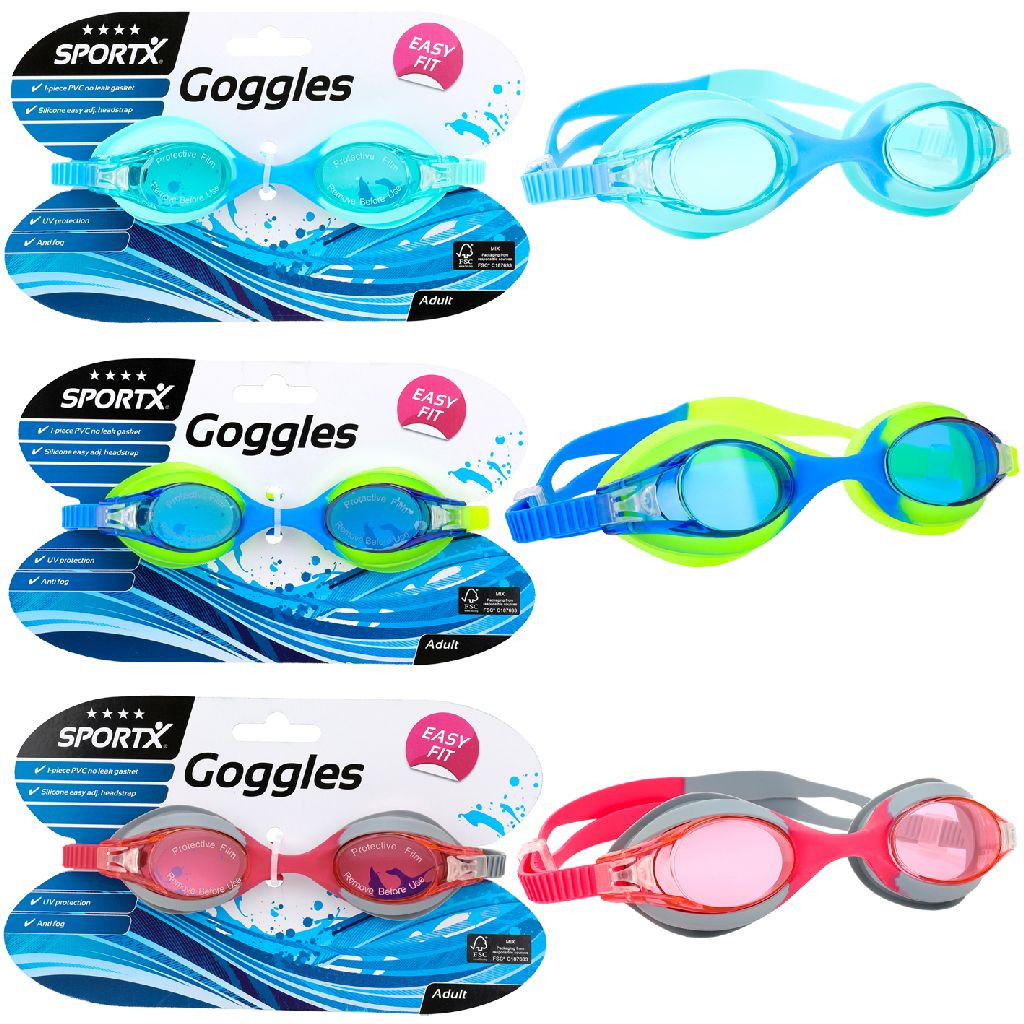 SportX Adult Chloorbril - Prijs per Stuk