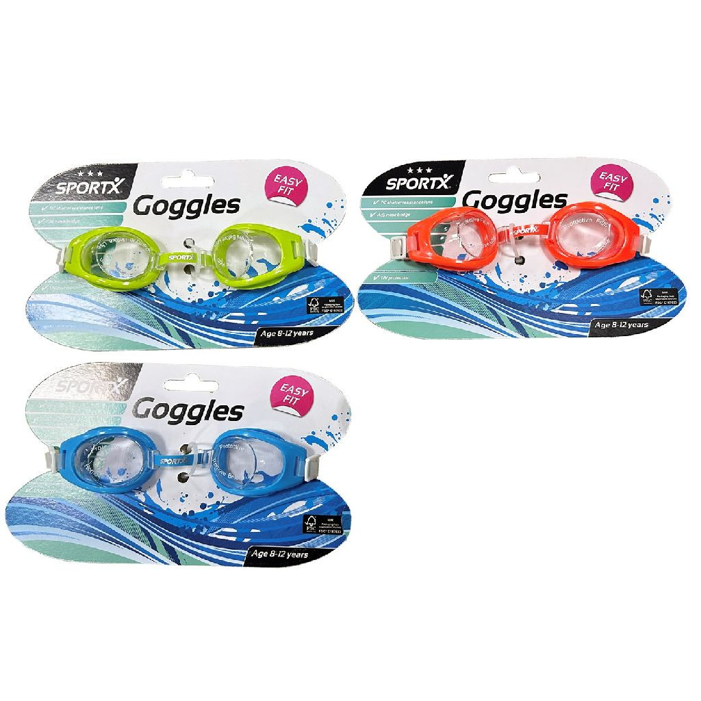 SportX Junior Chloorbril - 3 Sterren - Prijs per Stuk 