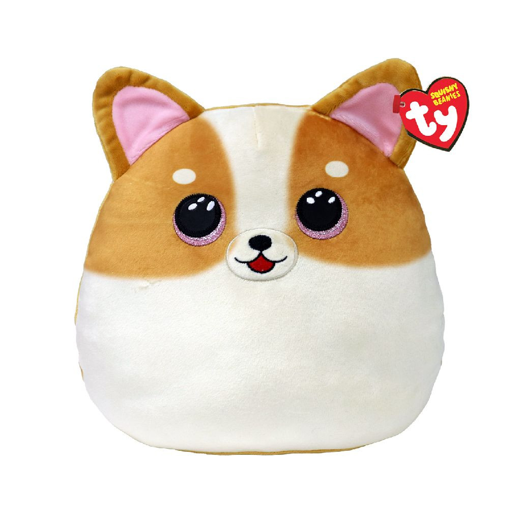 Ty Squish A Boo Tanner Dog - Knuffel - 20 cm